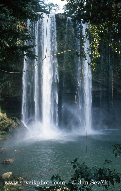 Photo of vodopád  waterfall Misol-Ha  Mexico